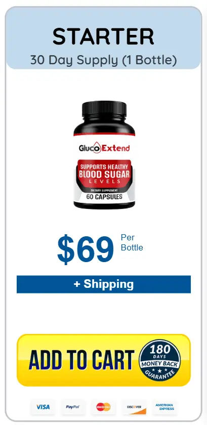 Gluco Extend price