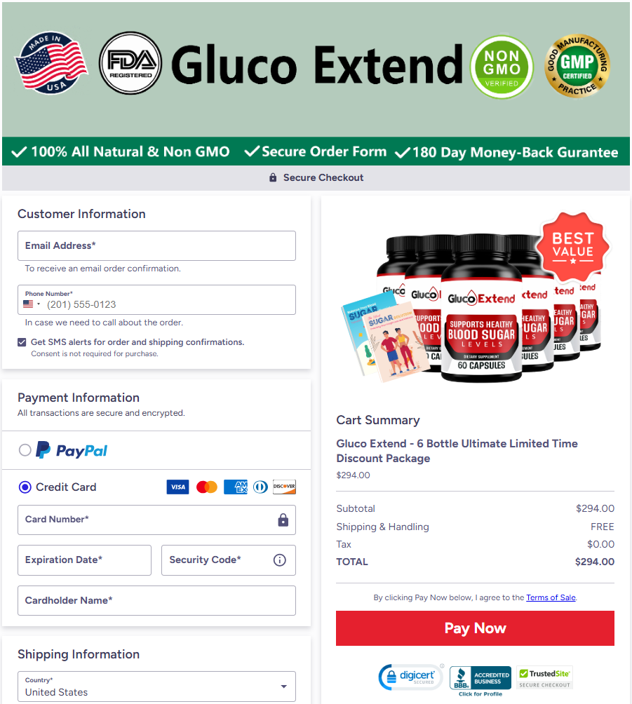 Gluco Extend What Happens